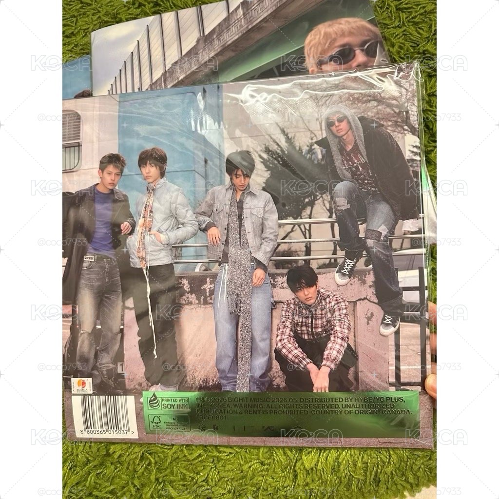 CORTIS 第二張迷你專輯 GREENGREEN (Vinyl 韓國進口限量版黑膠LP）