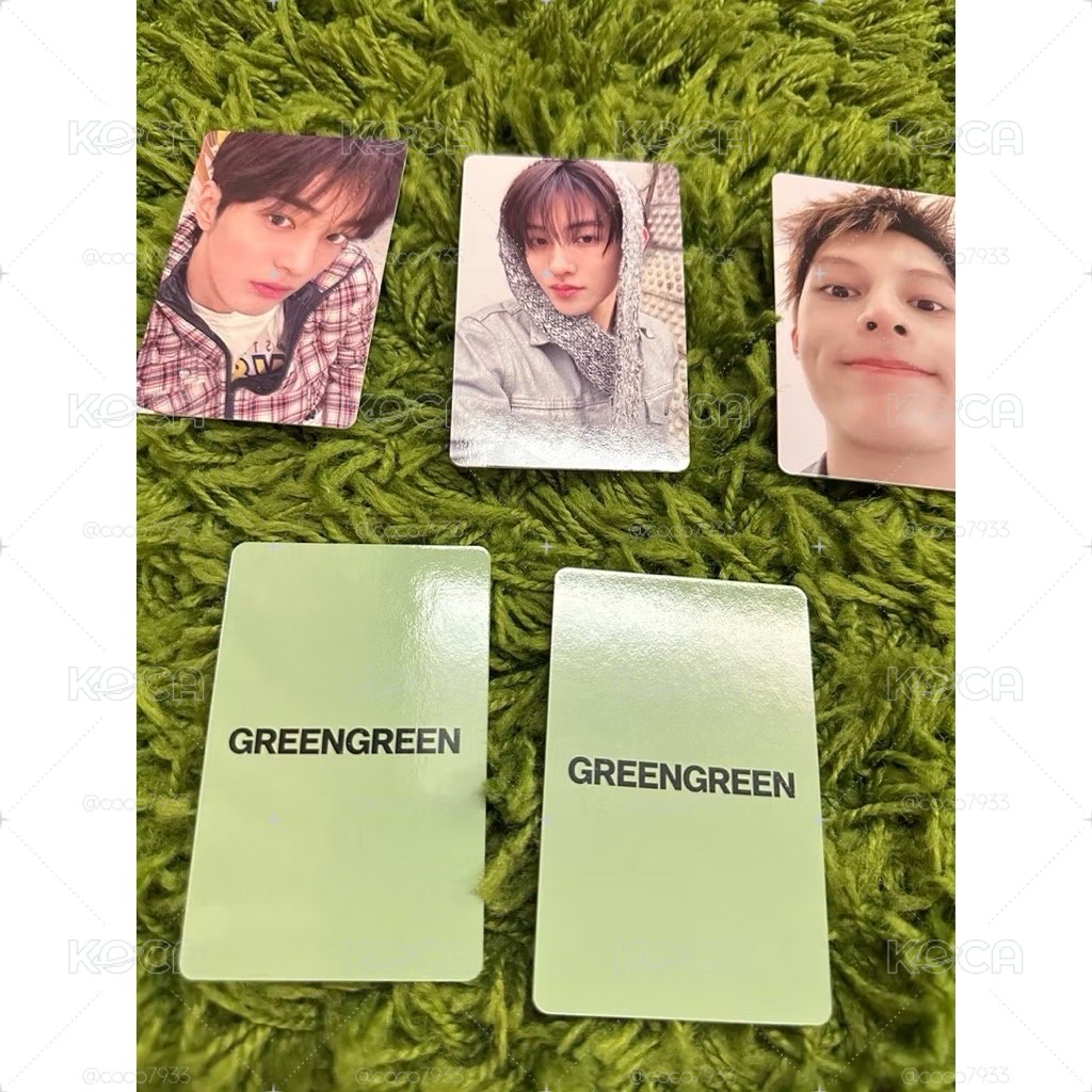 CORTIS  迷你二輯  GREENGREEN  日咖預售 特典 日咖特典