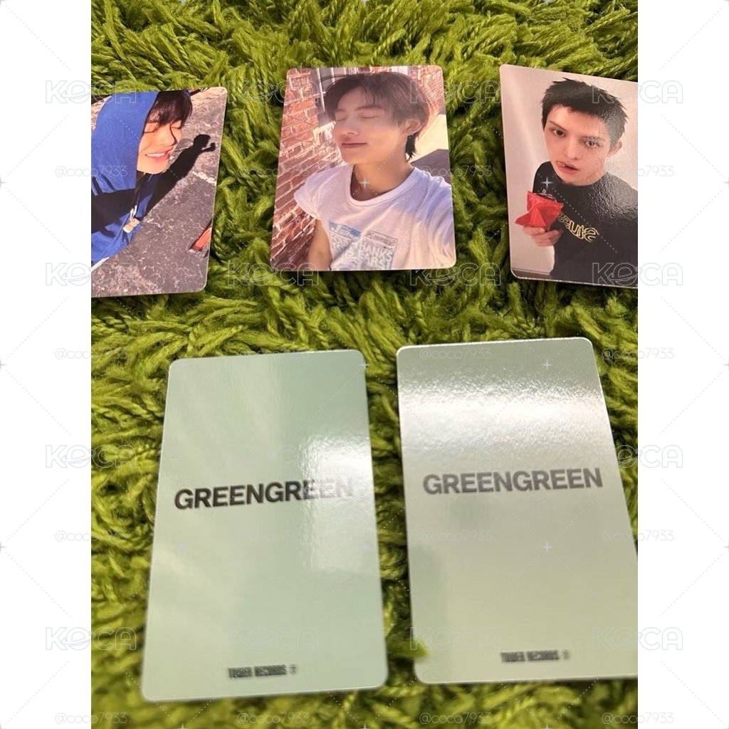 CORTIS  迷你二輯  GREENGREEN  塔店 特典 TOWER RECORDS 淘兒唱片