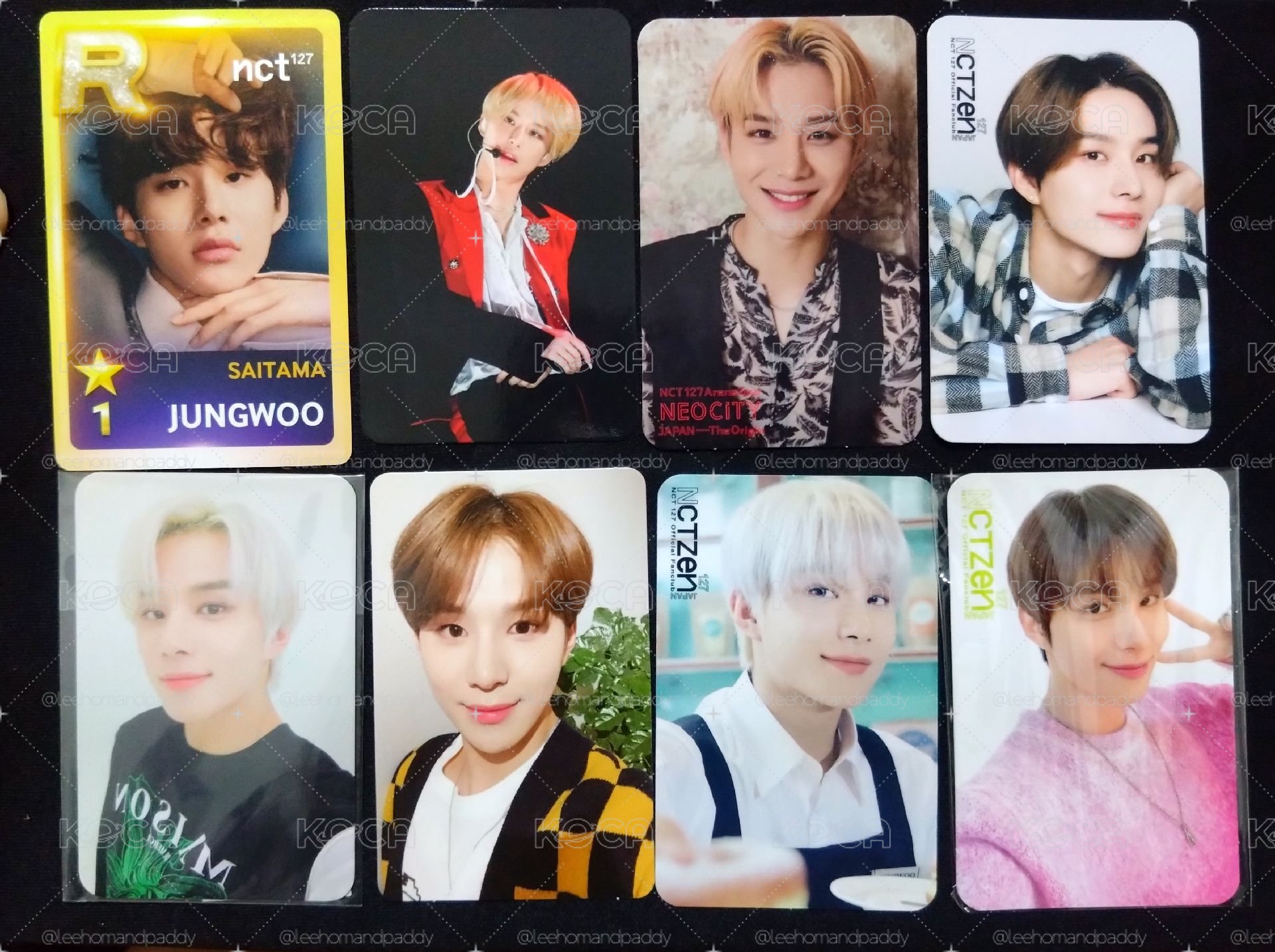 NCT | 金廷佑小卡區1 日專卡 特典 專卡 演唱會 