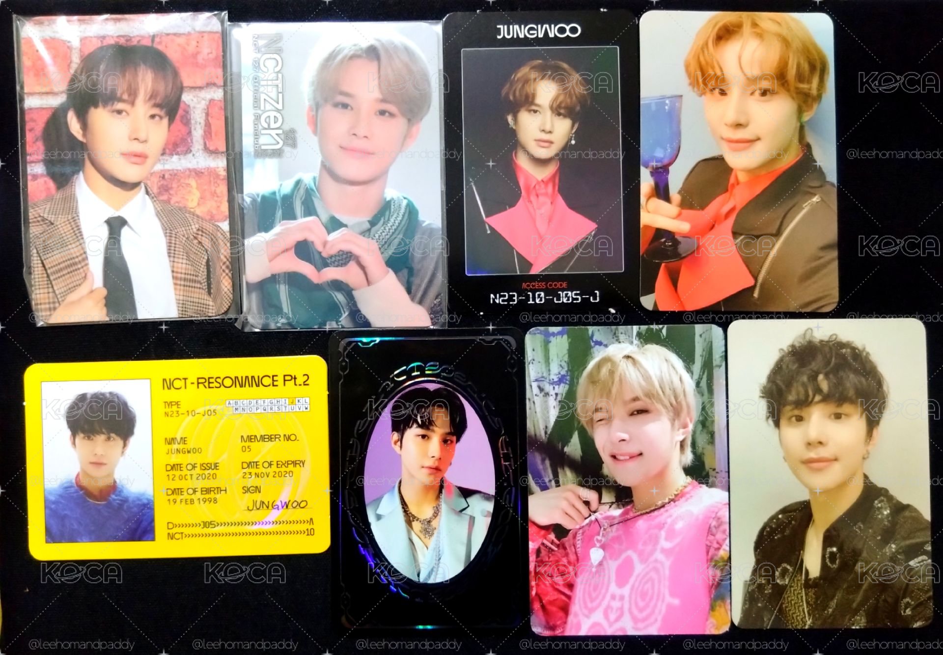 NCT | 金廷佑小卡區1 日專卡 特典 專卡 演唱會 