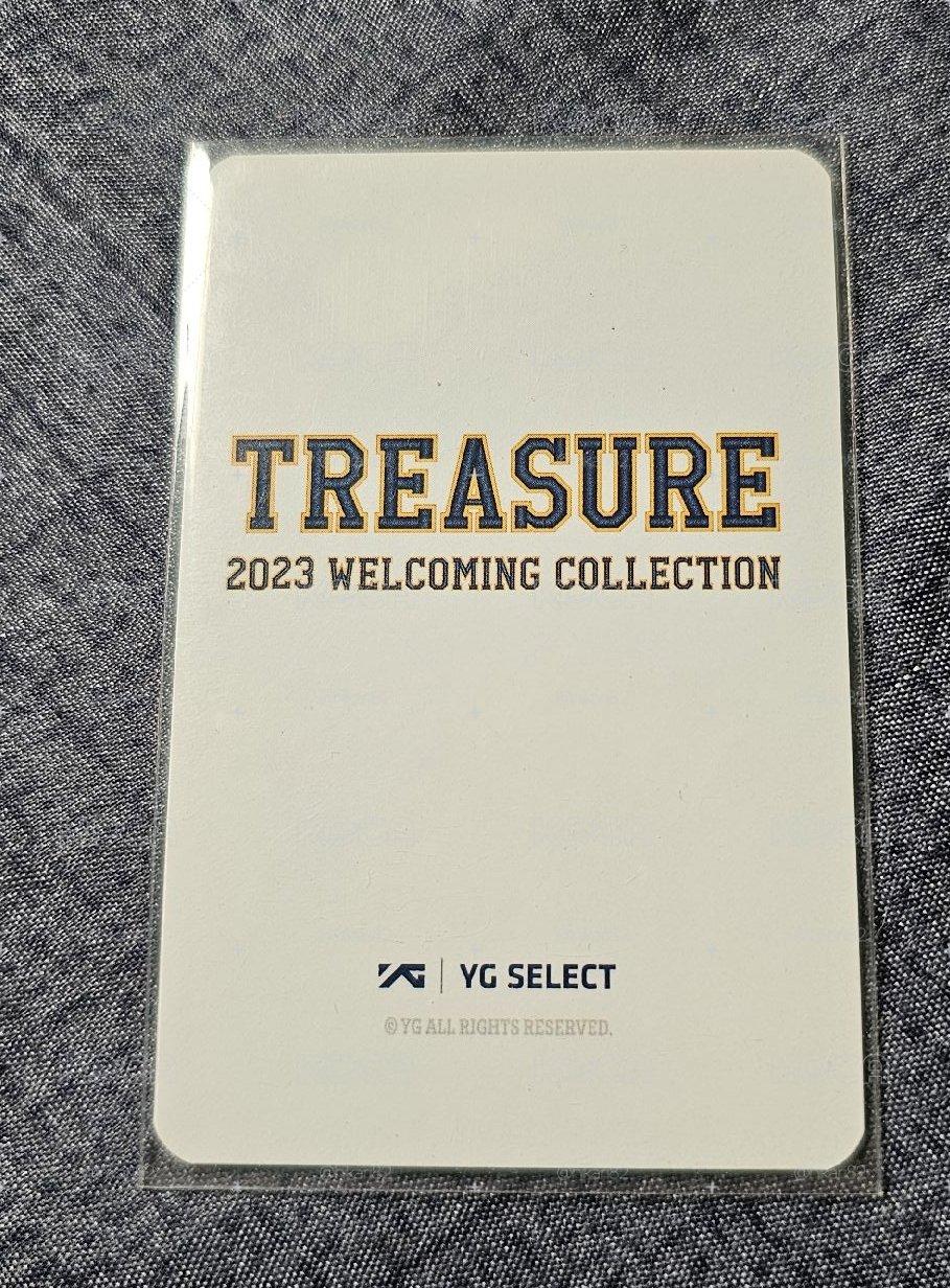TREASURE 2023 WELCOMING COLLECTION YOSHI 