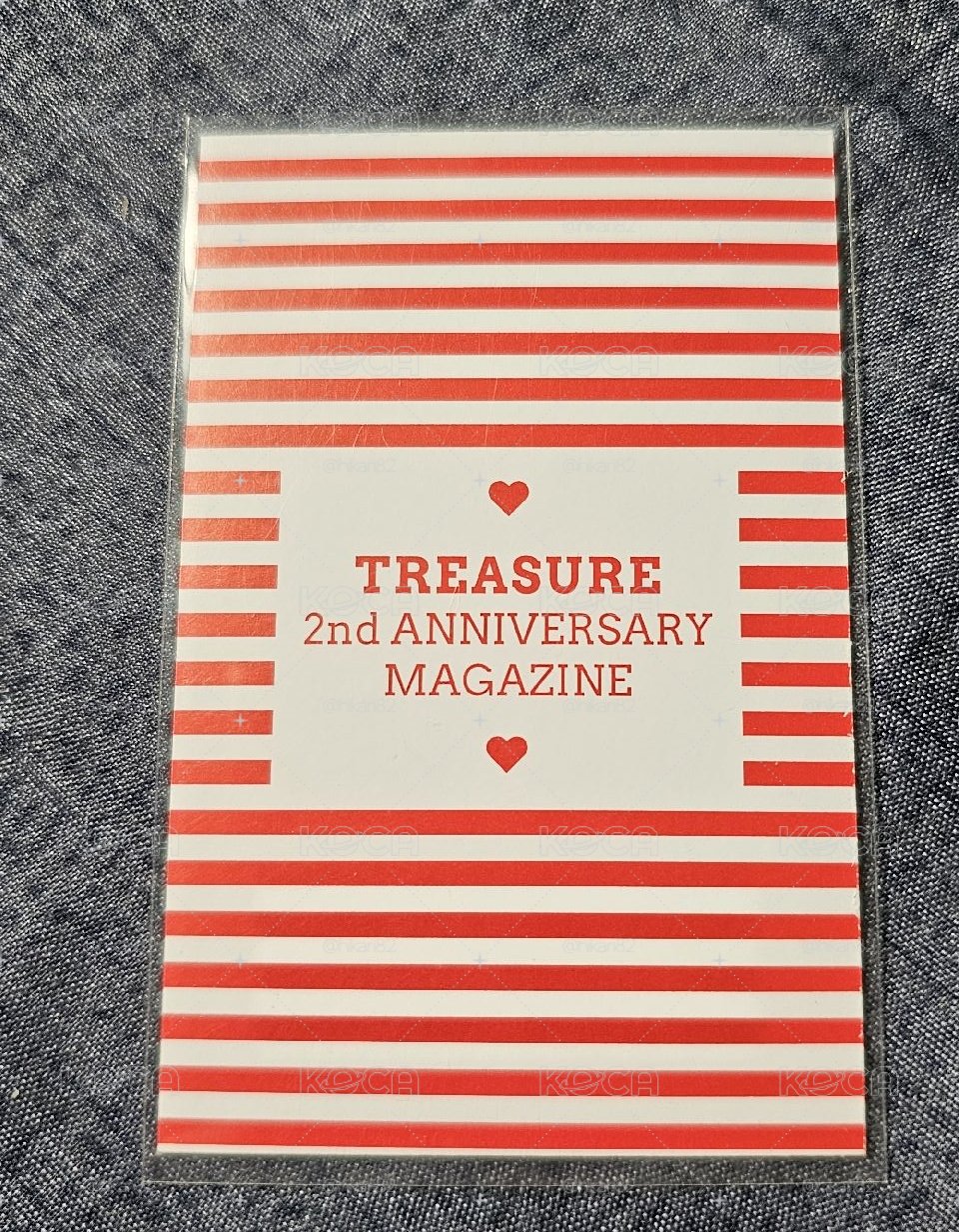 TREASURE 2nd ANNIVERSARY MAGAZINE YOSHI 