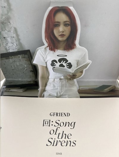 GFRIEND 迷九空專+4張小卡