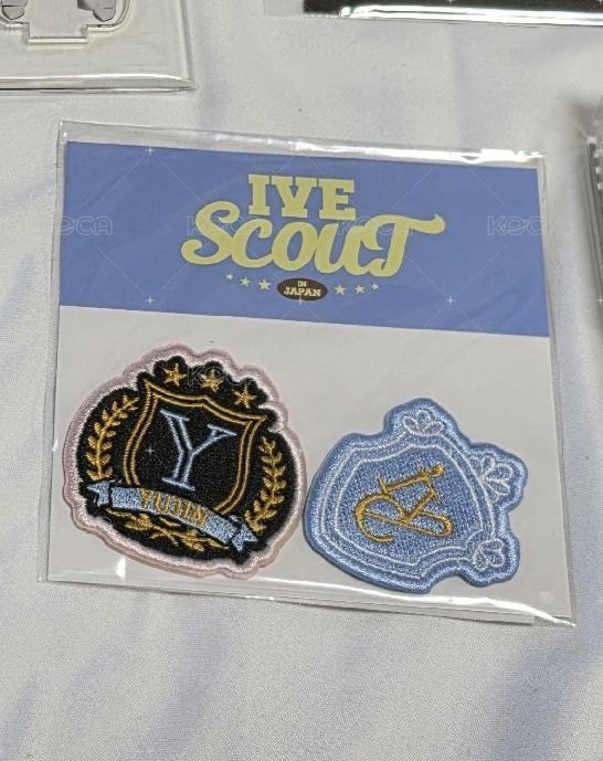 IVE SCOUT日本週邊-刺繡貼（俞真）