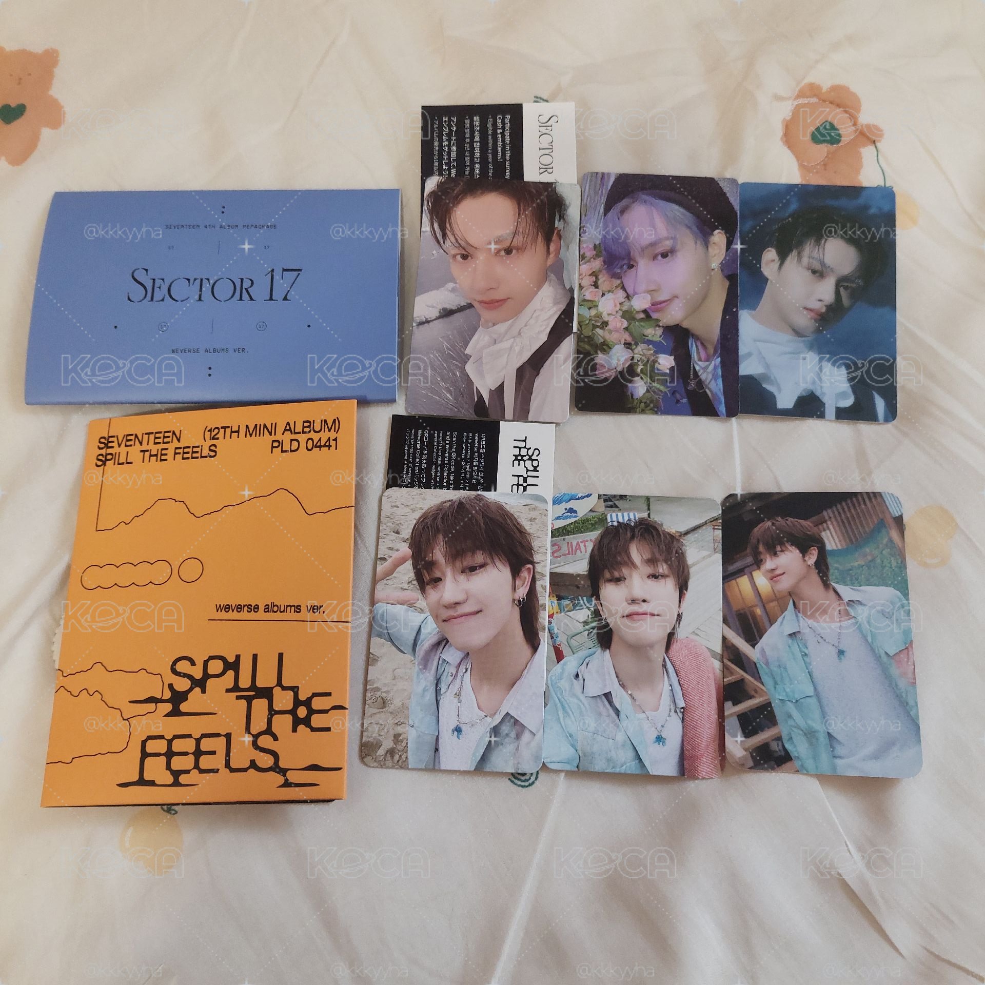 💎SEVENTEEN weverse album 數位專 俊輝 明浩 The8 迷12 後續專 SECTOR 17
