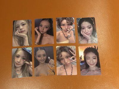 I-dle 迷九快閃 周邊卡 小卡