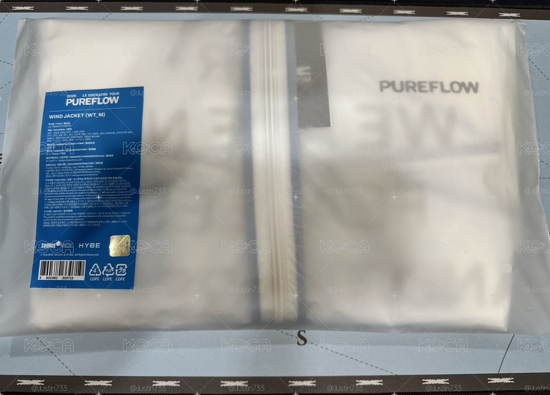 PURELOW 風衣外套M號，無小卡