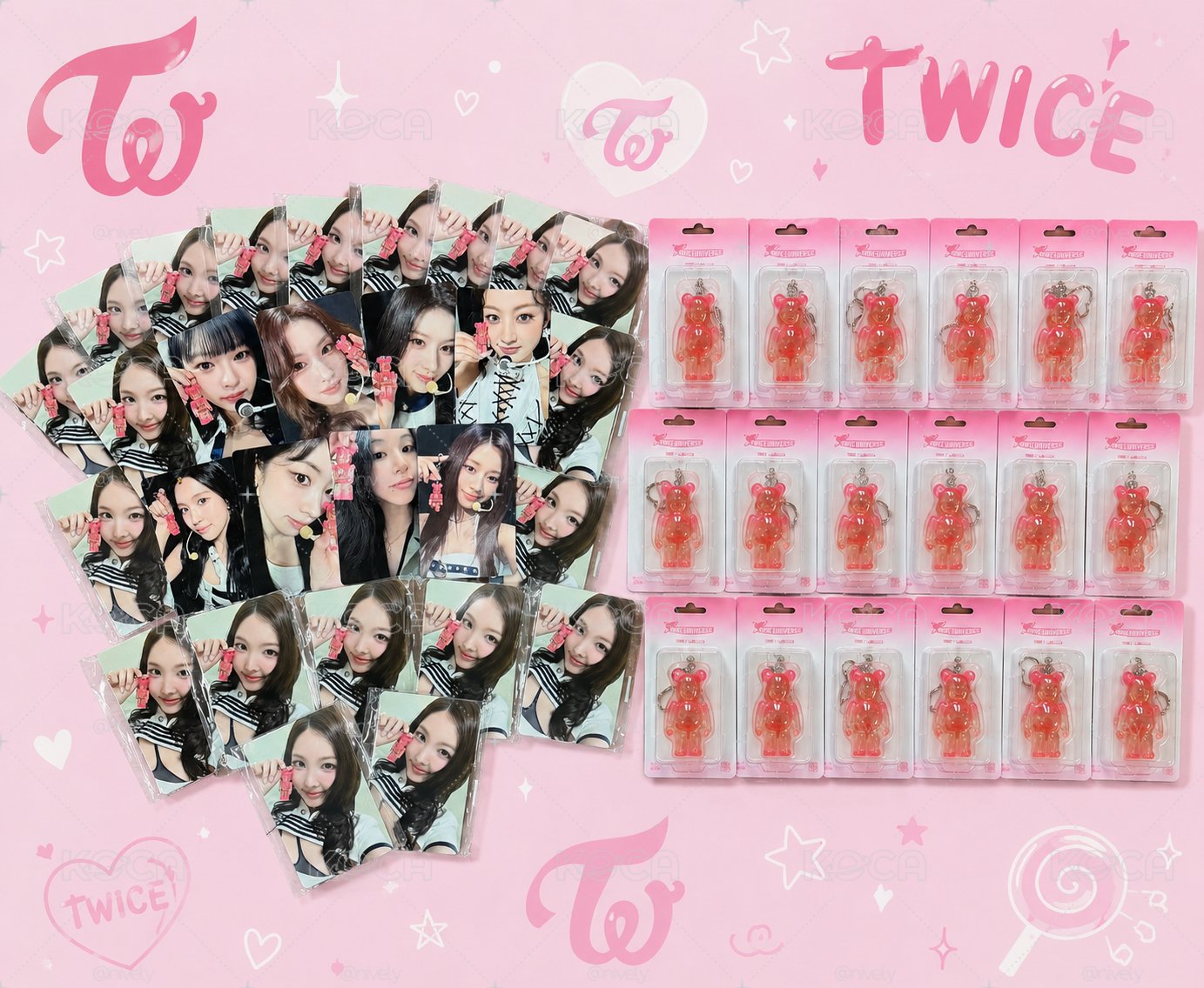 TWICE X 庫柏力克熊 全新未拆含卡現貨🩷