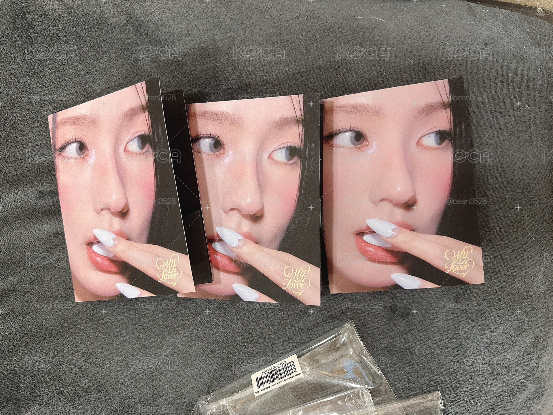 《整套》MY, Lover QQ音樂 臻享卡 特典卡