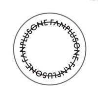 1st飯咪快閃 徽章 FANPLUSONE黑白