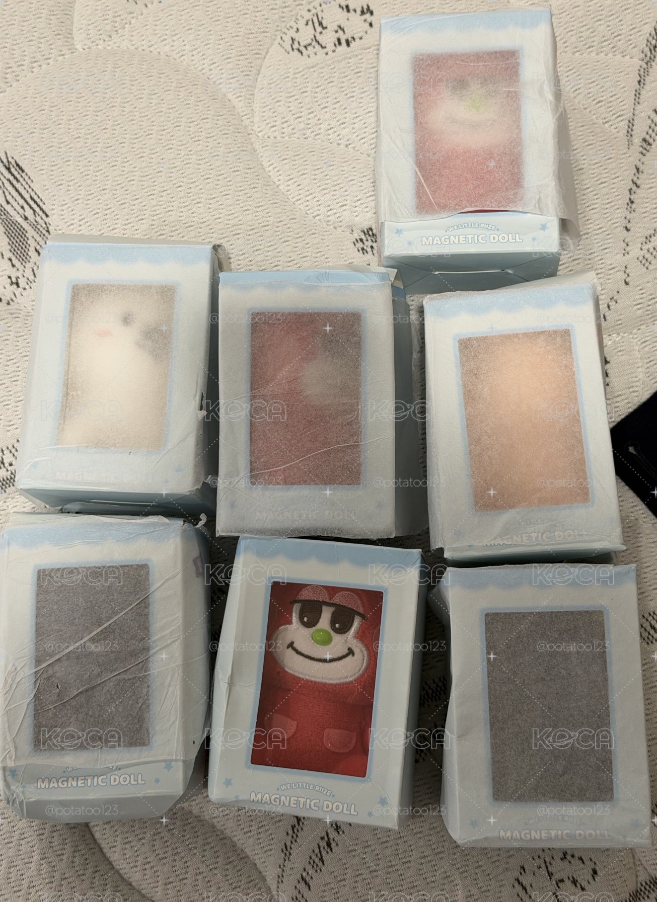 當日發 RIIZE磁吸坐姿娃娃