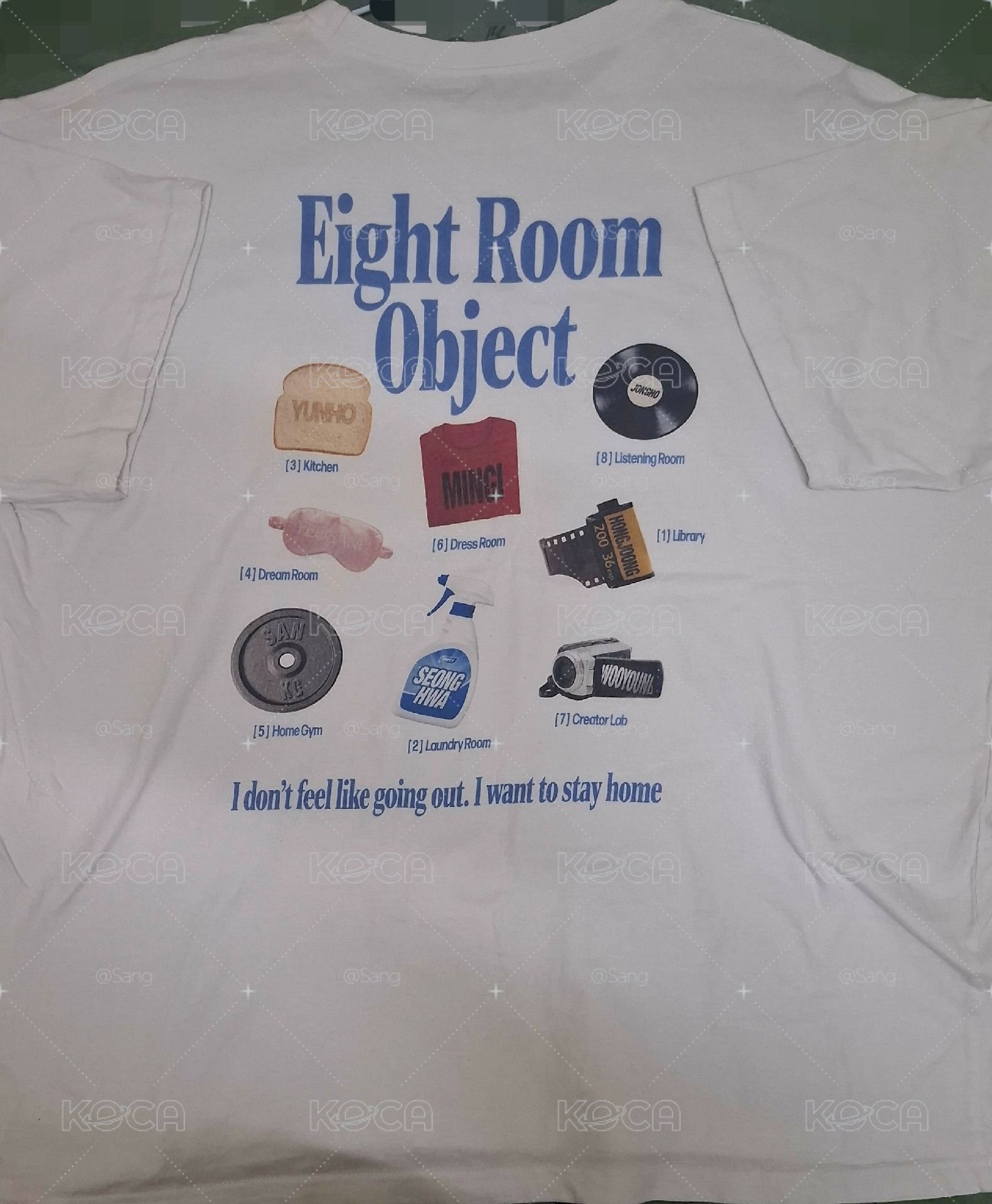 8room白T恤