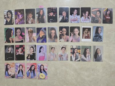 Blackpink Jisoo 秀 遊戲卡，滿額卡，特典卡，幸運卡盤出
