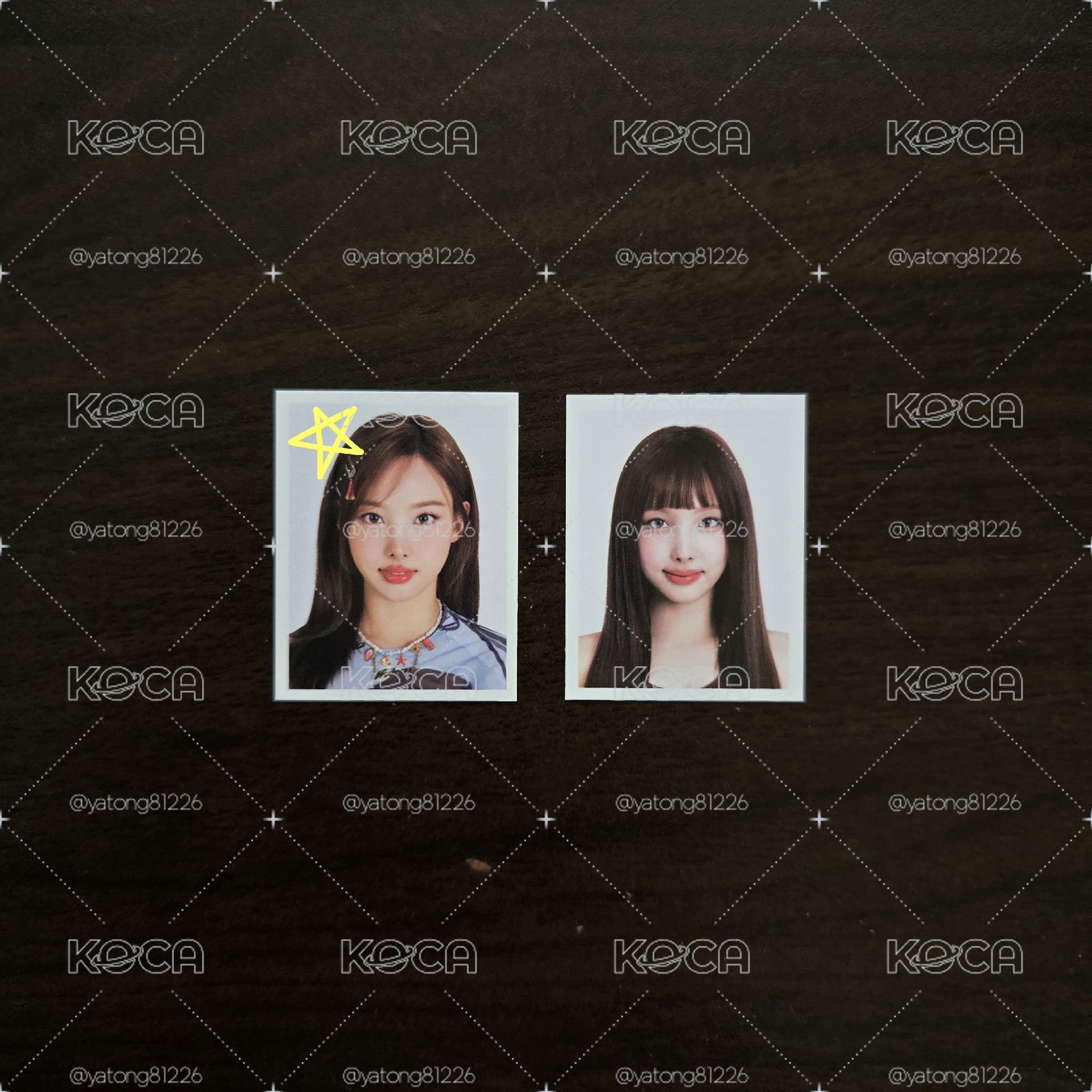 TWICE 娜璉 韓國年曆卡+會員禮卡