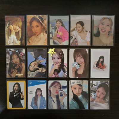TWICE 娜璉 韓國年曆卡+會員禮卡