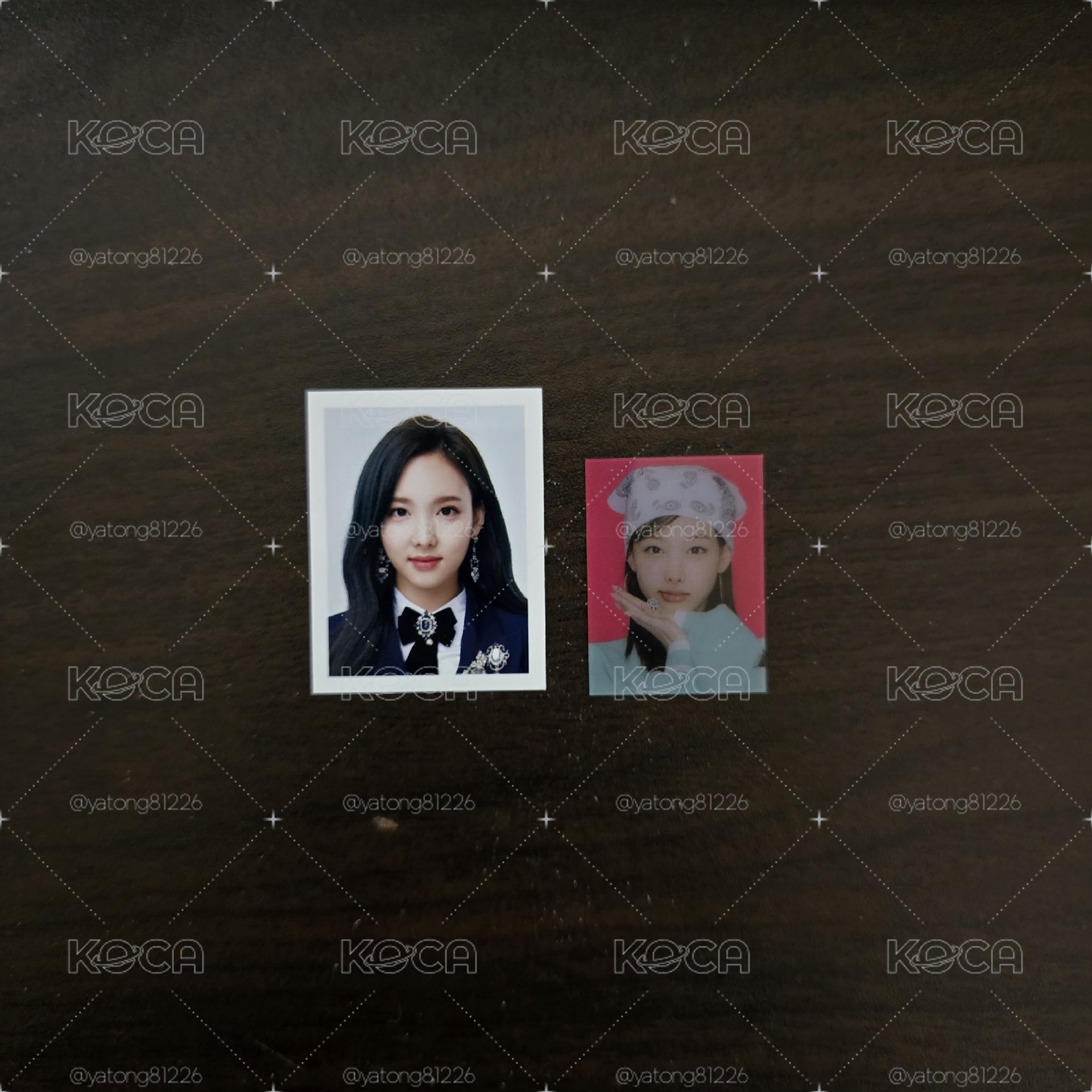 TWICE 娜璉 韓國年曆卡+會員禮卡