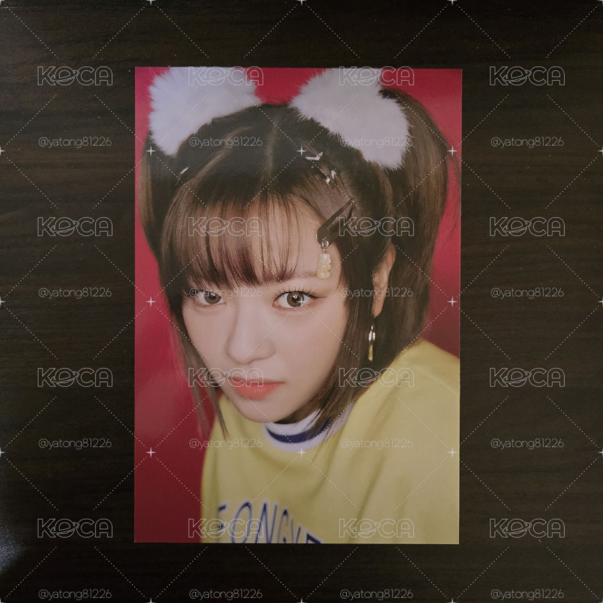 TWICE 定延 韓國年曆卡小盤