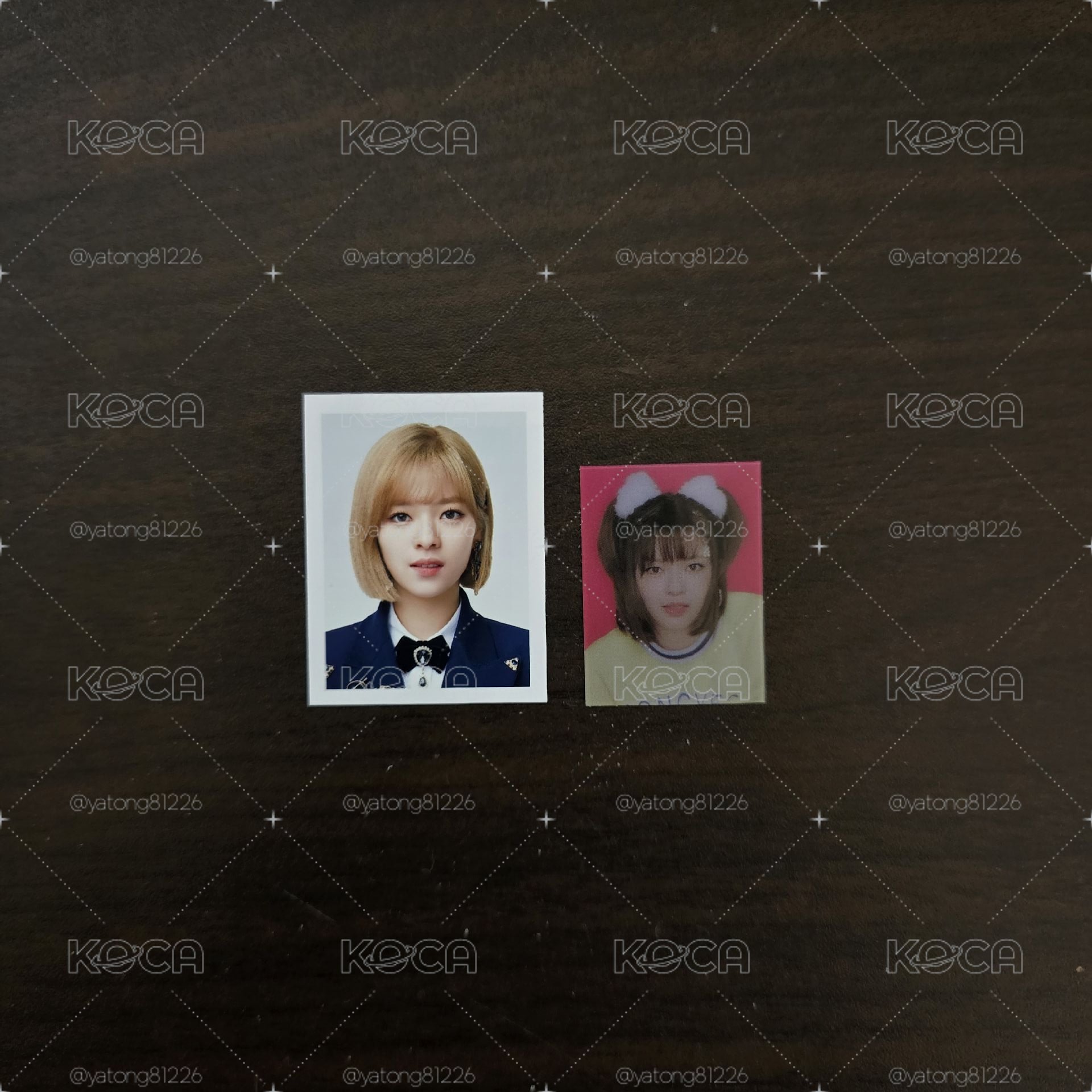 TWICE 定延 韓國年曆卡小盤