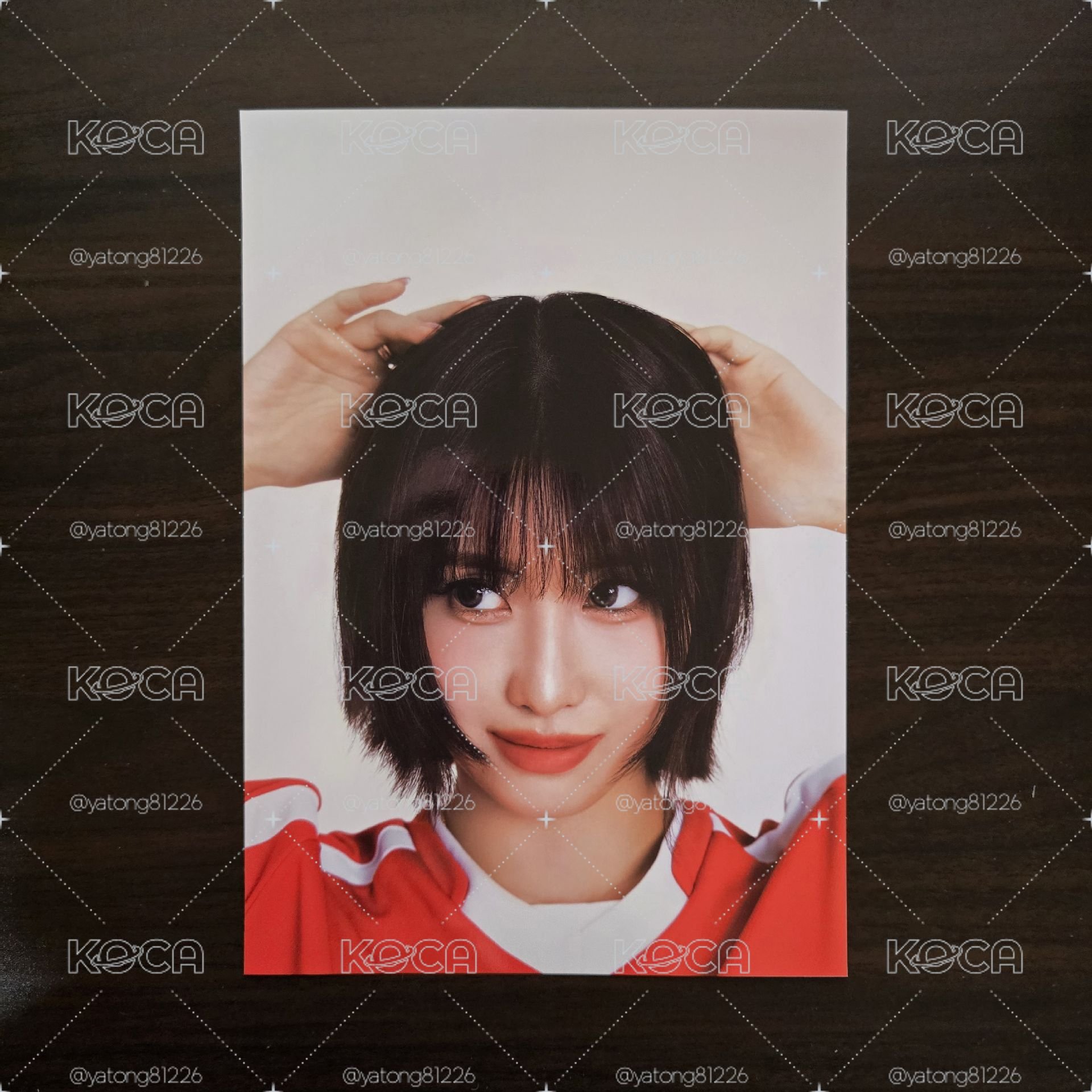 TWICE MOMO 韓國年曆卡小盤