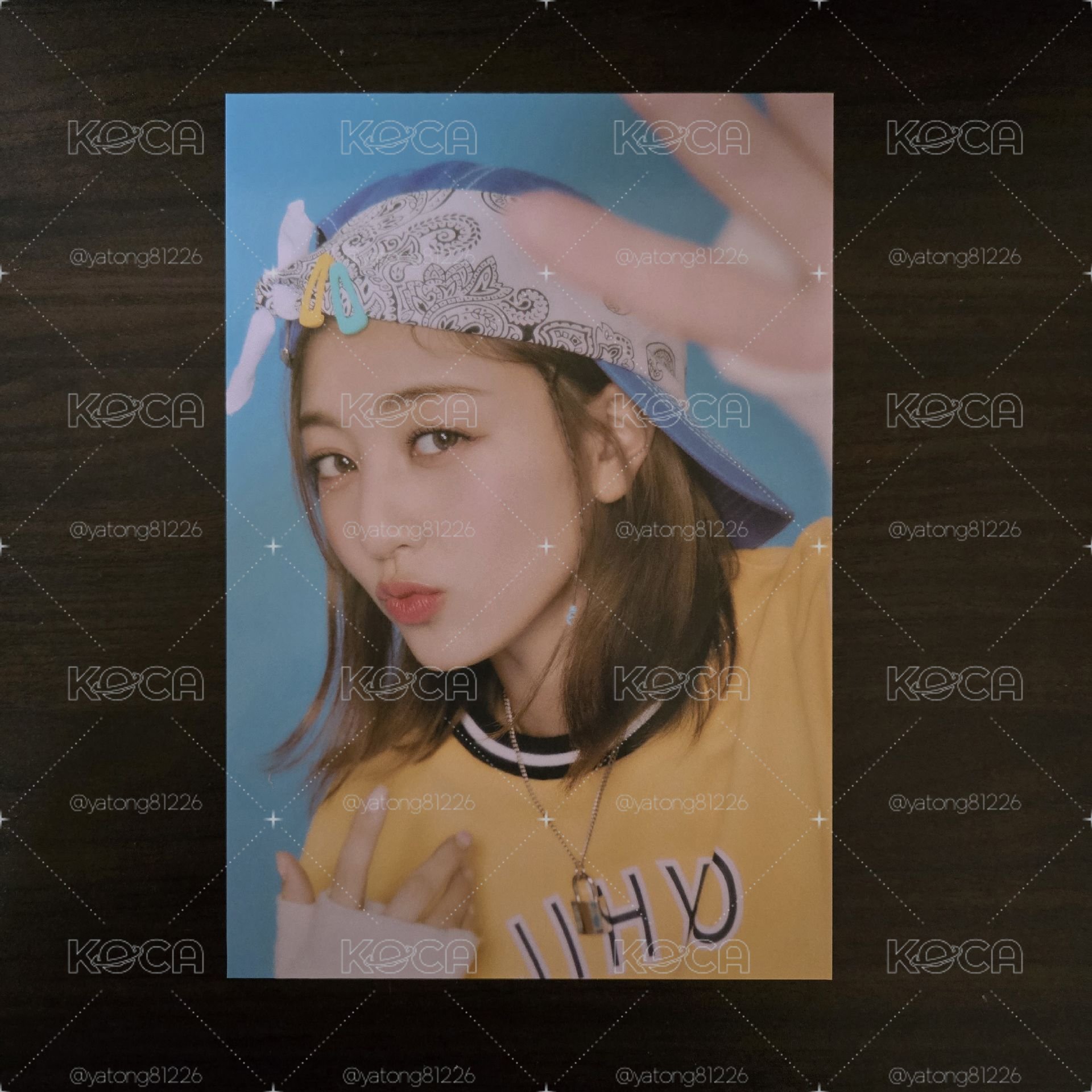 TWICE 志效 韓國年曆卡+會員禮卡