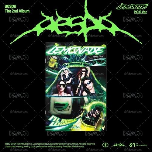 ✅aespa Lemonade POS ver 未拆專