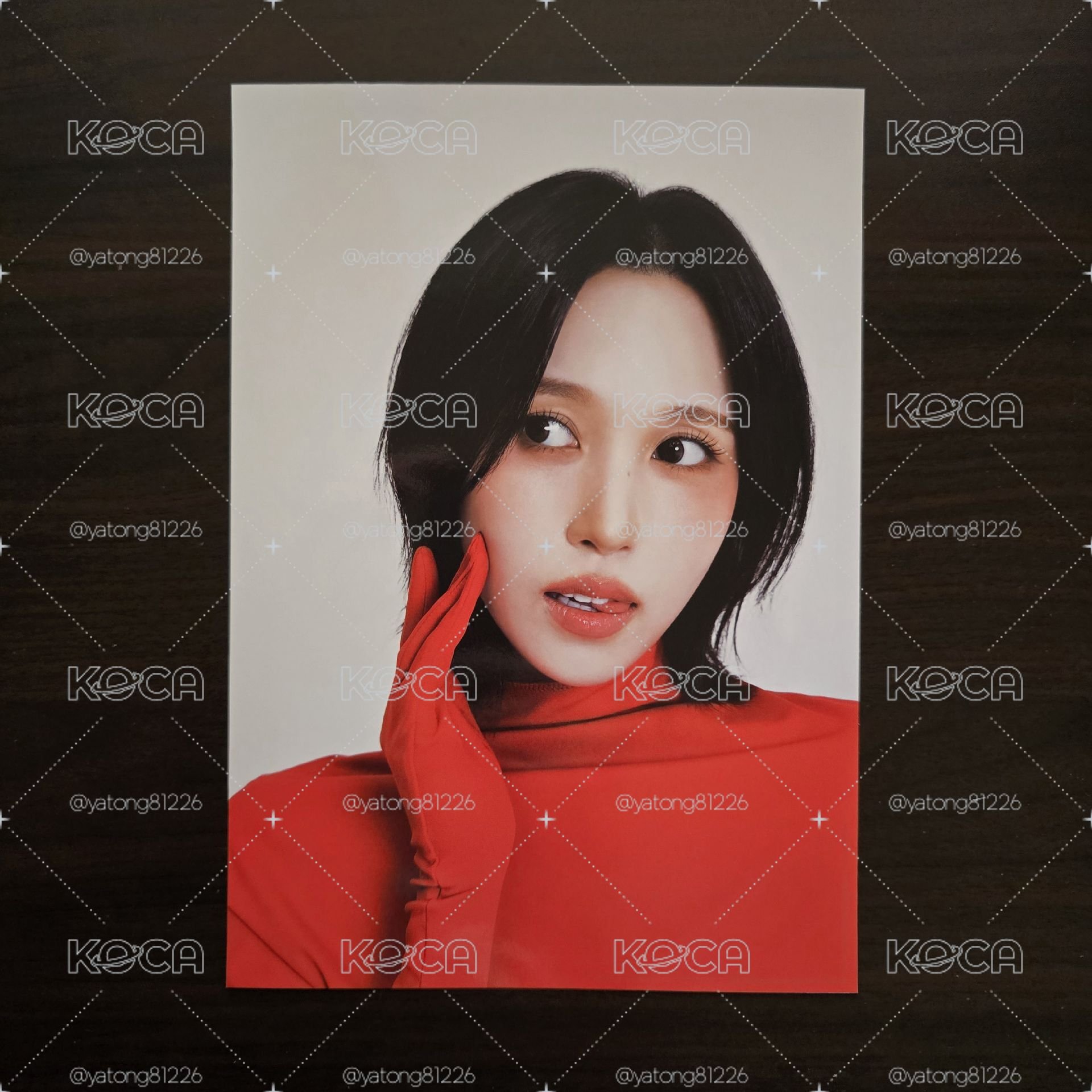 TWICE MINA 韓國年曆卡+會員禮卡