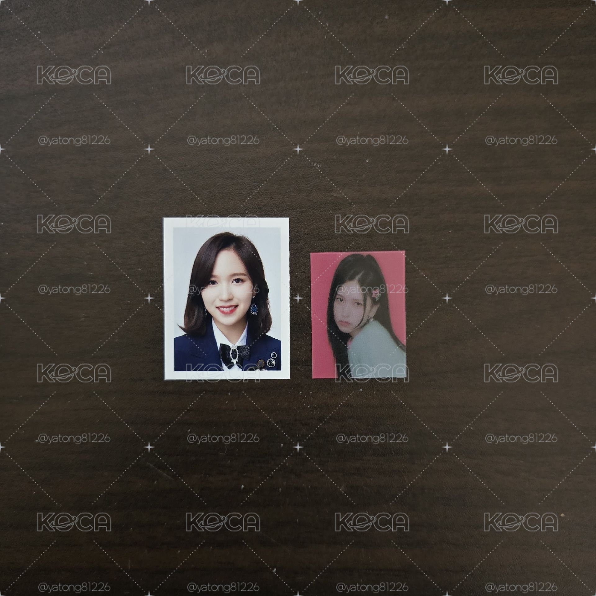 TWICE MINA 韓國年曆卡+會員禮卡