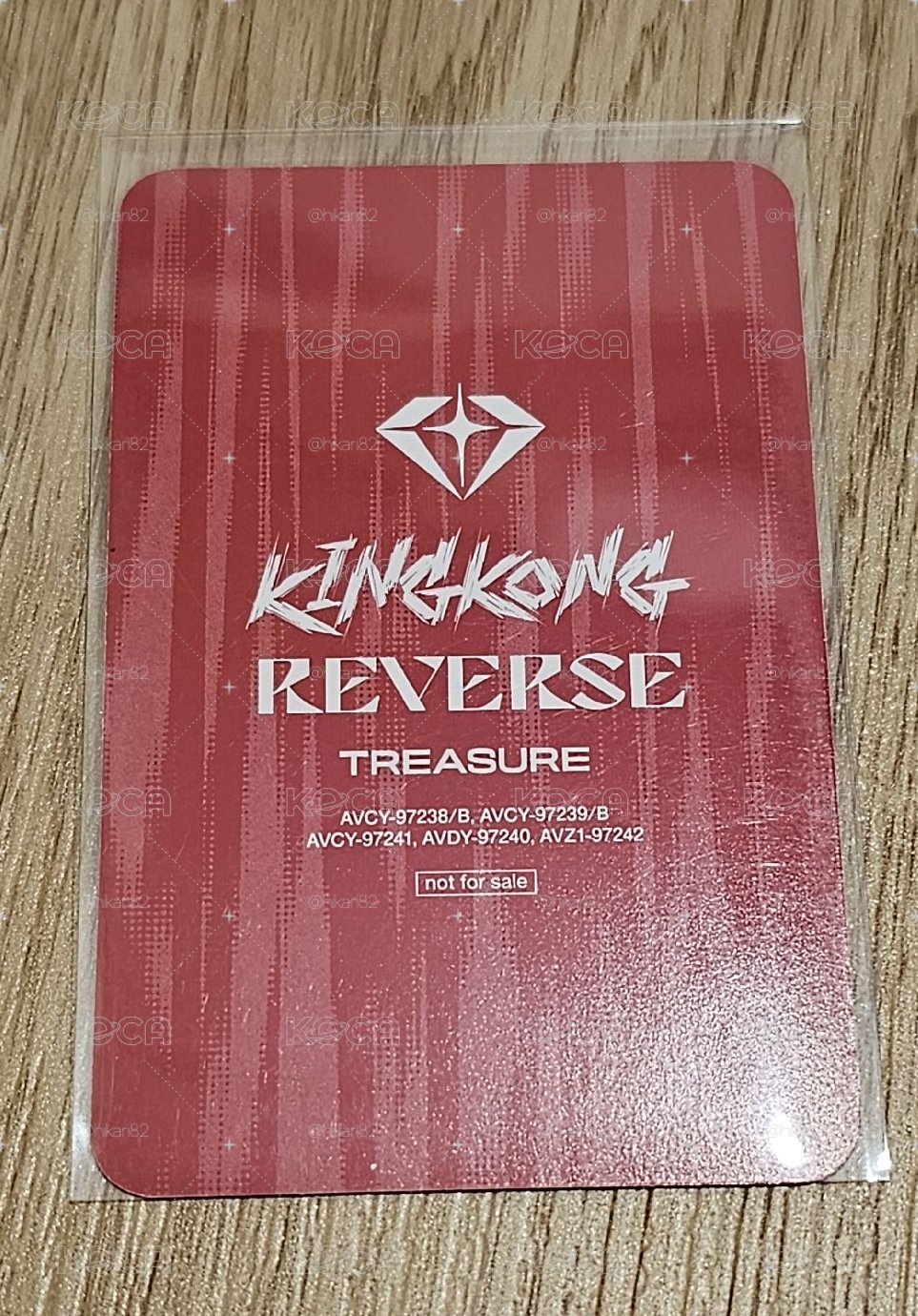 TREASURE KING KONG / REVERSE JIHOON 🐶