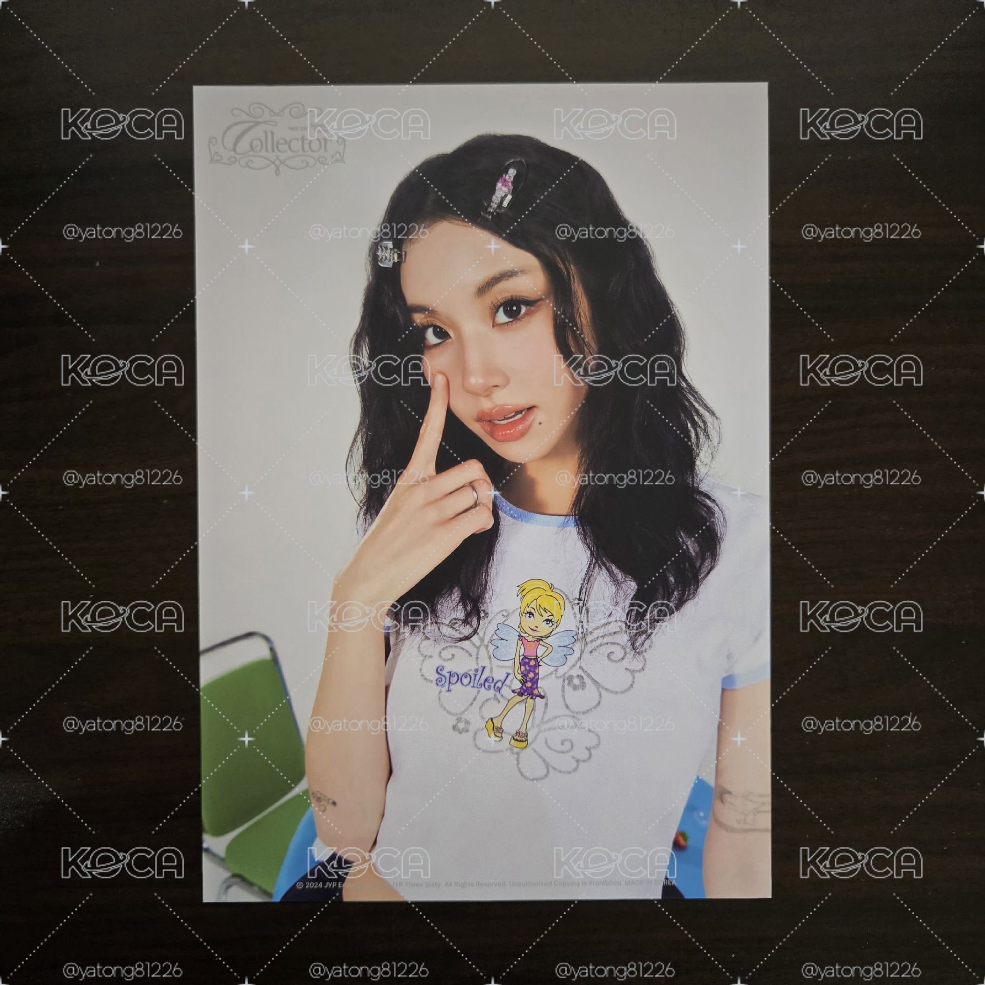 TWICE 彩瑛 韓國年曆卡+會員禮卡