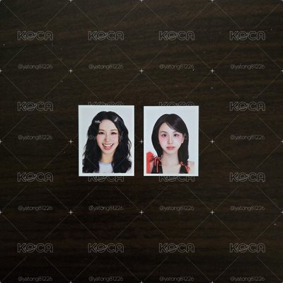 TWICE 彩瑛 韓國年曆卡+會員禮卡