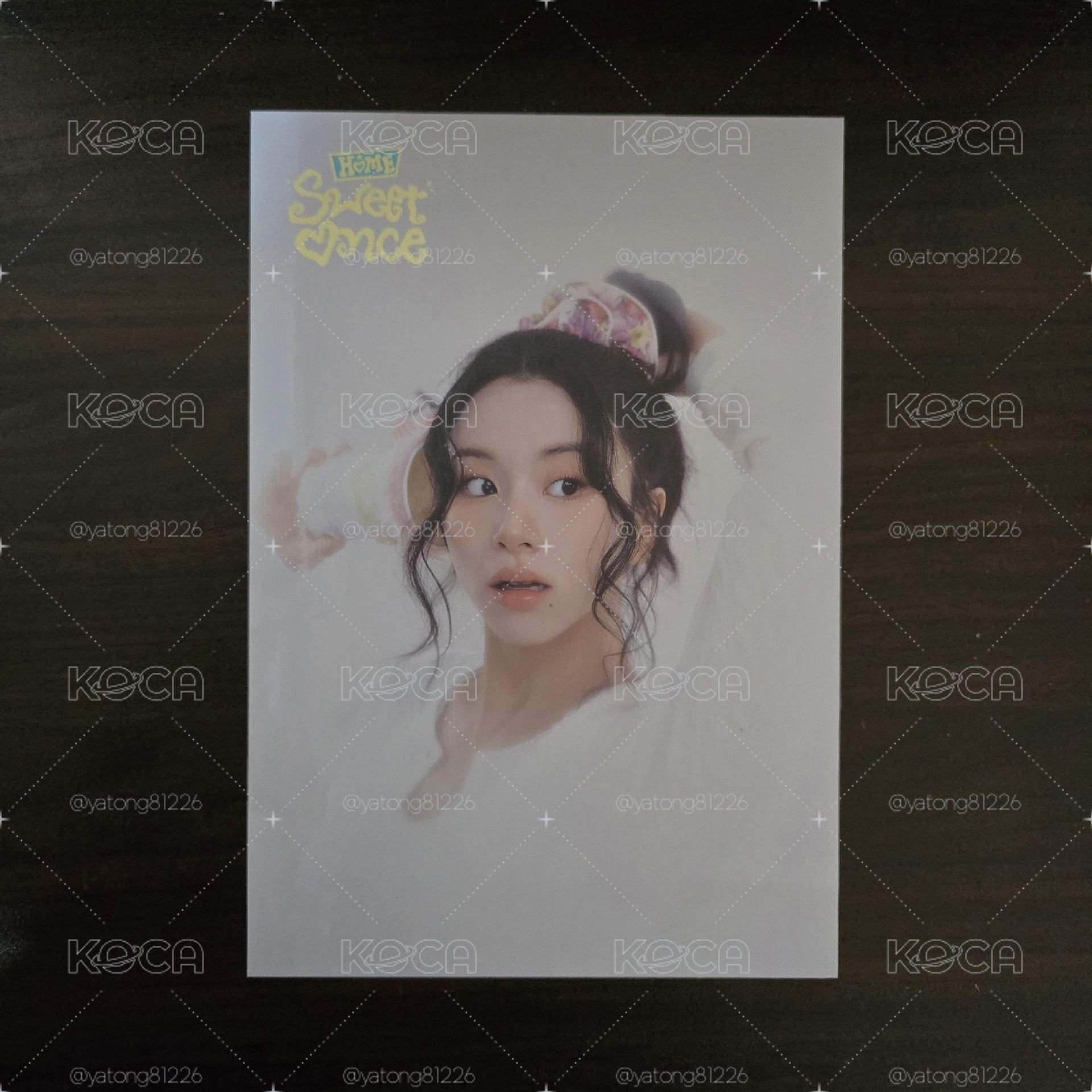 TWICE 彩瑛 韓國年曆卡+會員禮卡