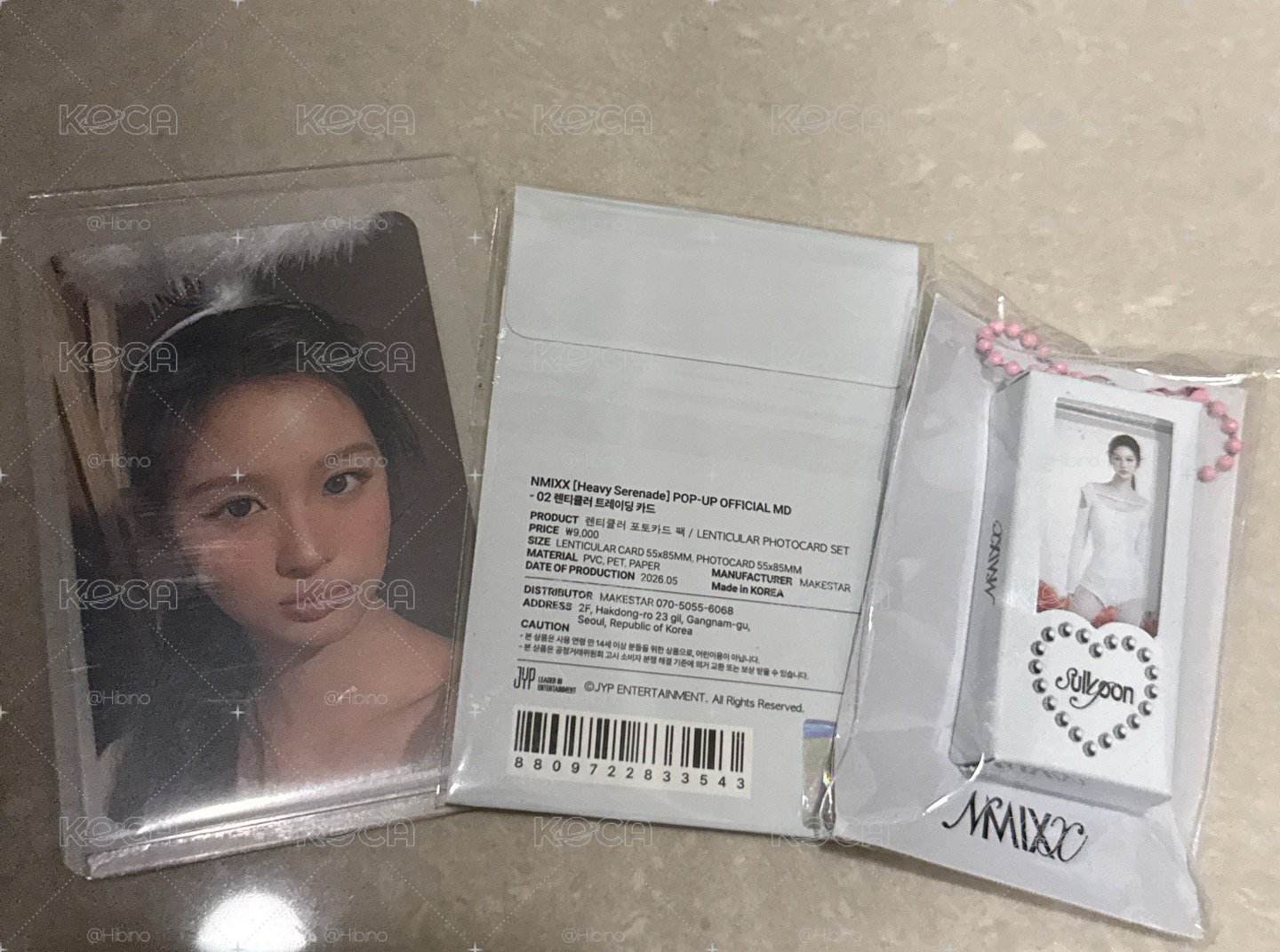 恩密未拆卡包+薛小鹿滿額小卡.吊飾