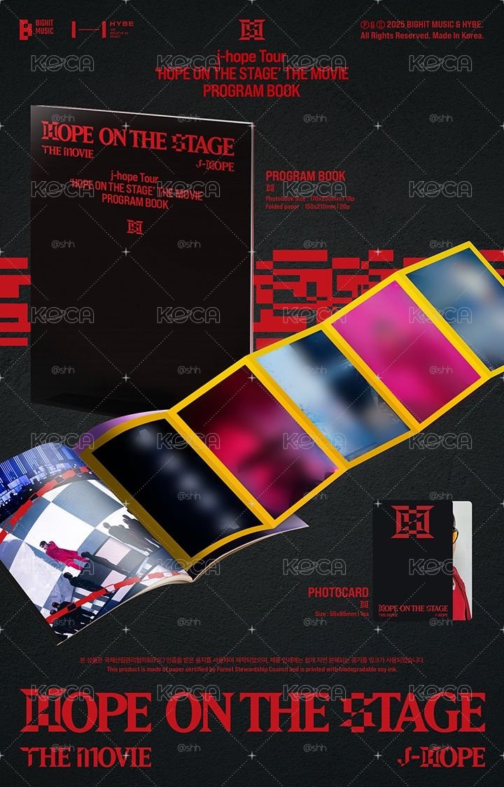 【預購】BTS｜HOPE ON THE STAGE THE MOVIE PROGRAM BOOK