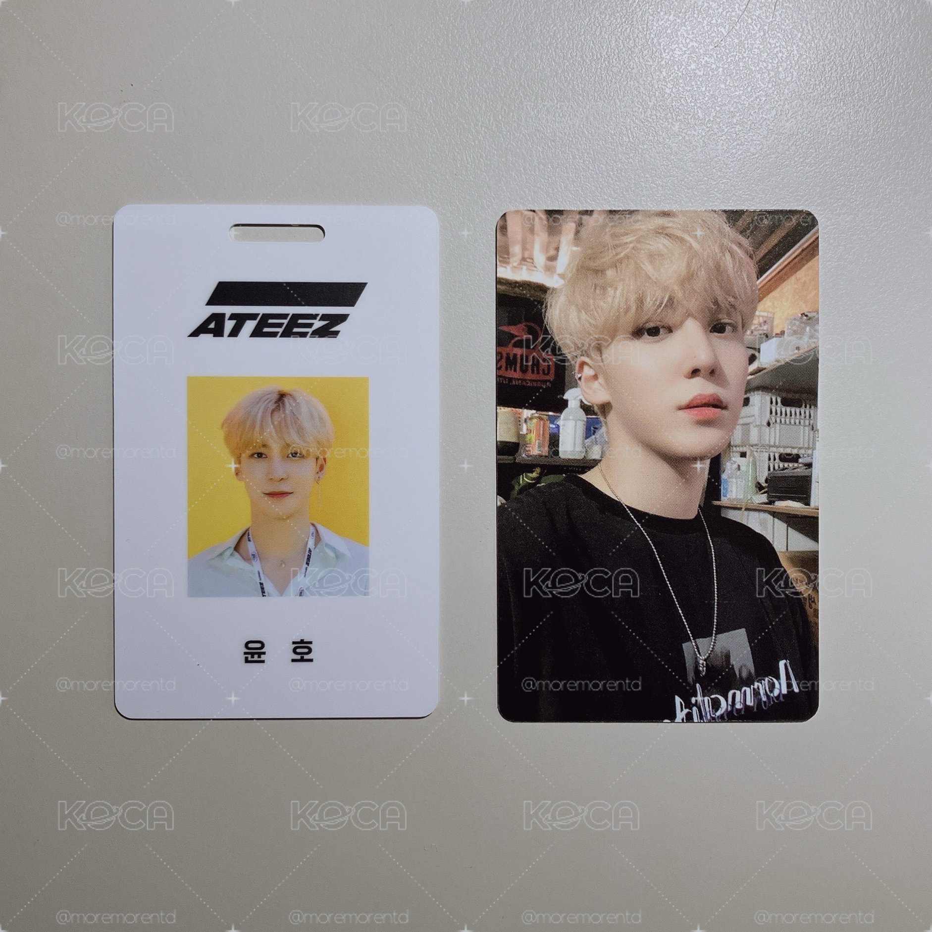 ATEEZ 潤浩 2021年曆卡組