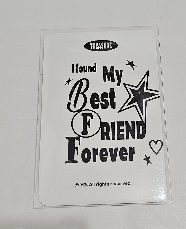TREASURE BEST FRIEND FOREVER JIHOON 🐶