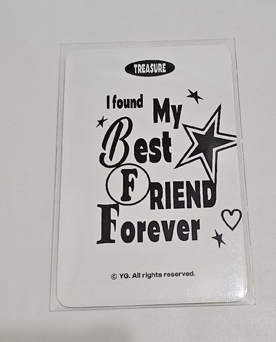 TREASURE BEST FRIEND FOREVER JIHOON 🐶