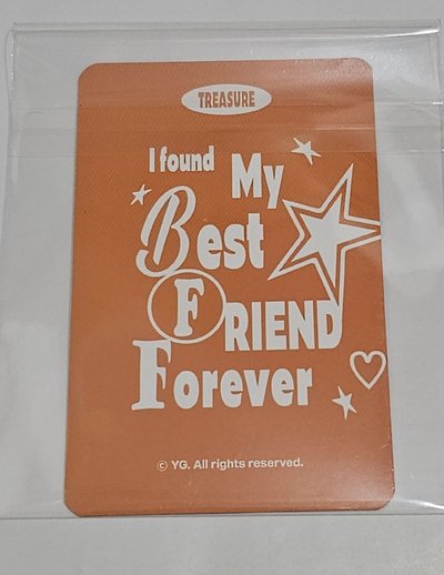 TREASURE BEST FRIEND FOREVER JIHOON 🐶