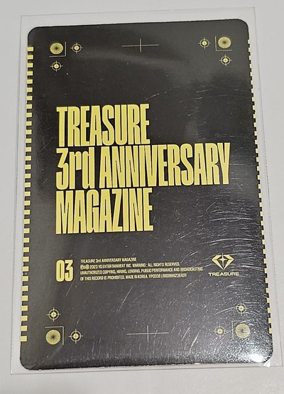 TREASURE 3rd ANNIVERSARY MAGAZINE JIHOON 🐶