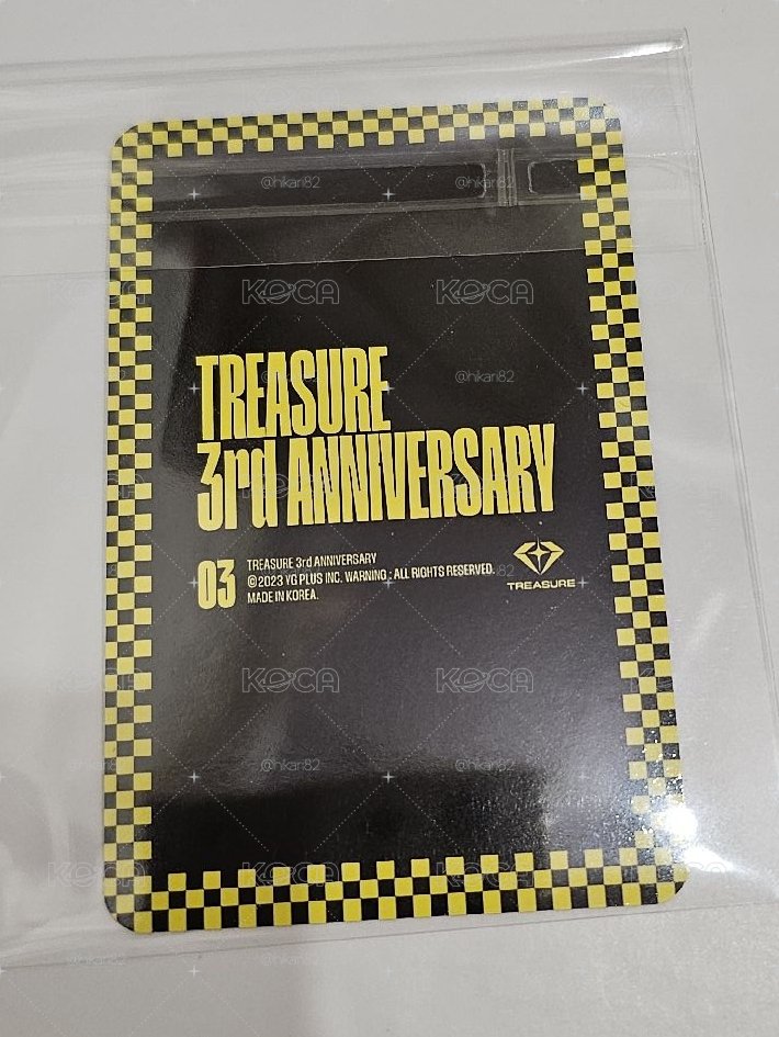 TREASURE 3rd ANNIVERSARY MAGAZINE JIHOON 🐶