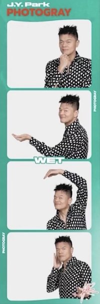 WET PHOTOGRAY 人生四格卡 / 拍貼 JYP 人生四格