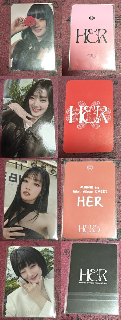 MINNIE <HER>初販黑膠【透粉色】