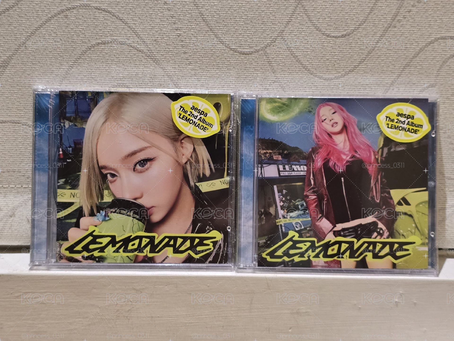 aespa lemonade美網CD專 柚封