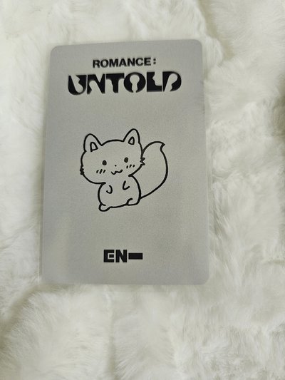 Enhypen禹 正二手繪特典