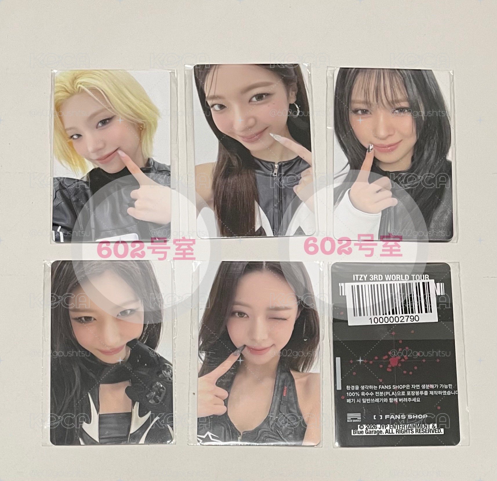 ITZY TUNNEL VISION 韓國 三巡 世巡 線上 滿額卡