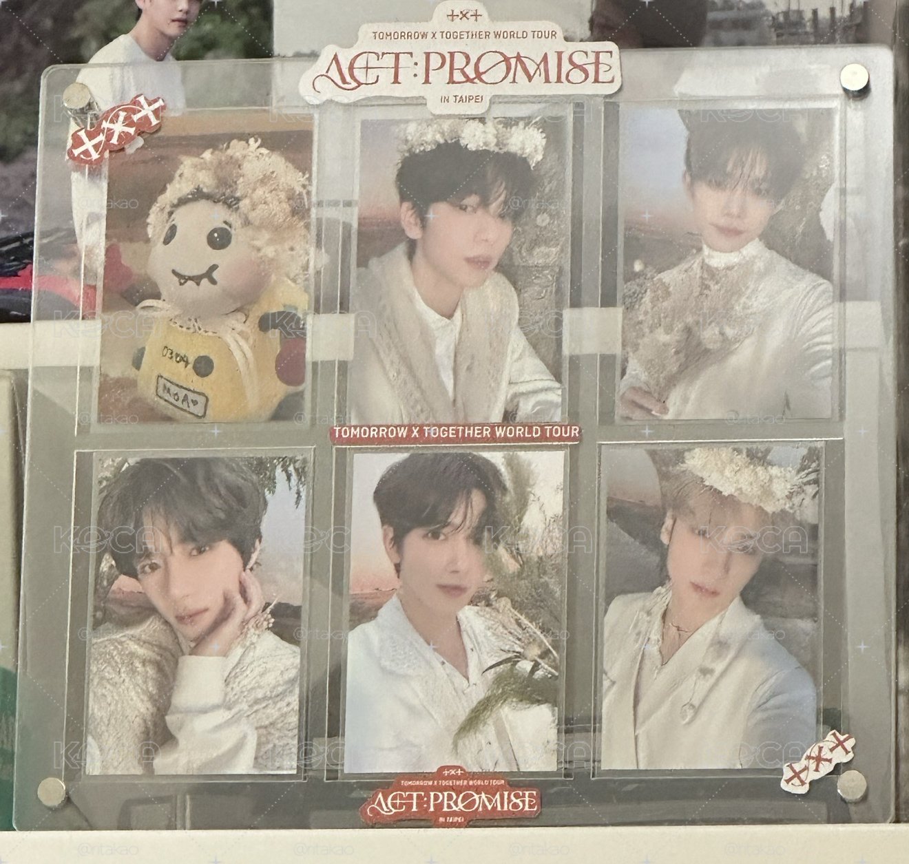 TXT 24’巡迴 zone卡(套含角巴）