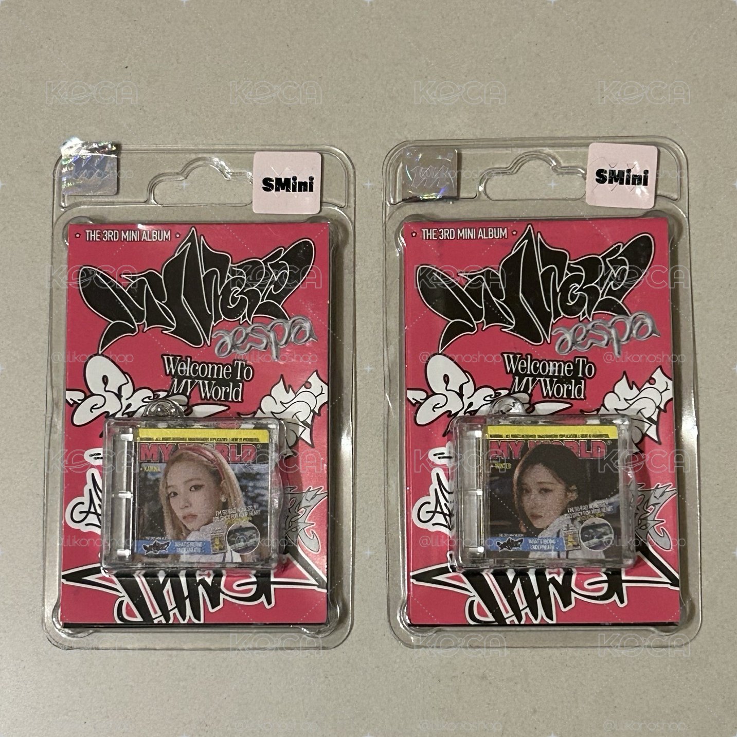 全新未拆 my world smini 柚+冬