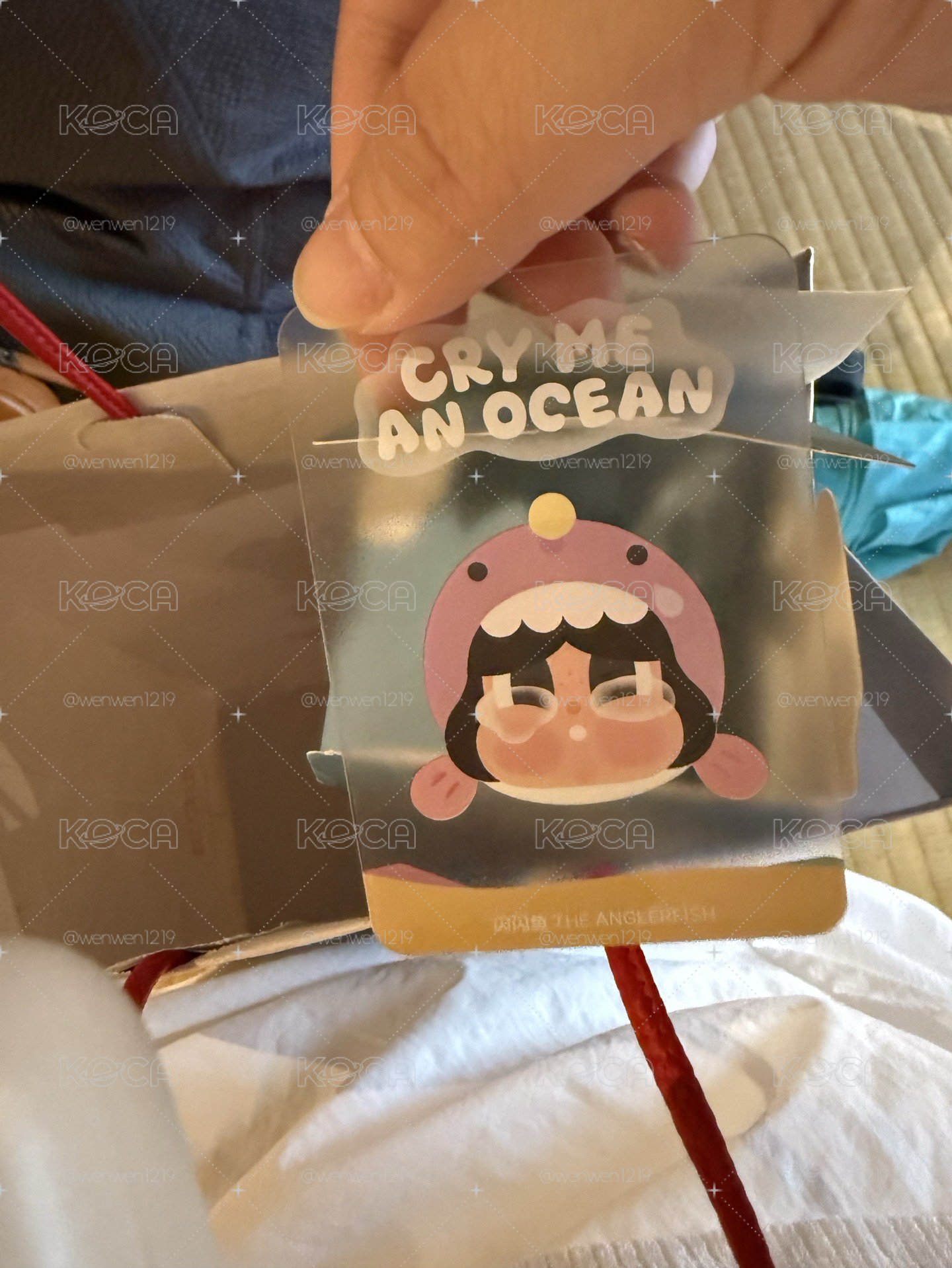 CRYBABY 淚流成海系列 閃閃魚 拆盒未拆袋確認款