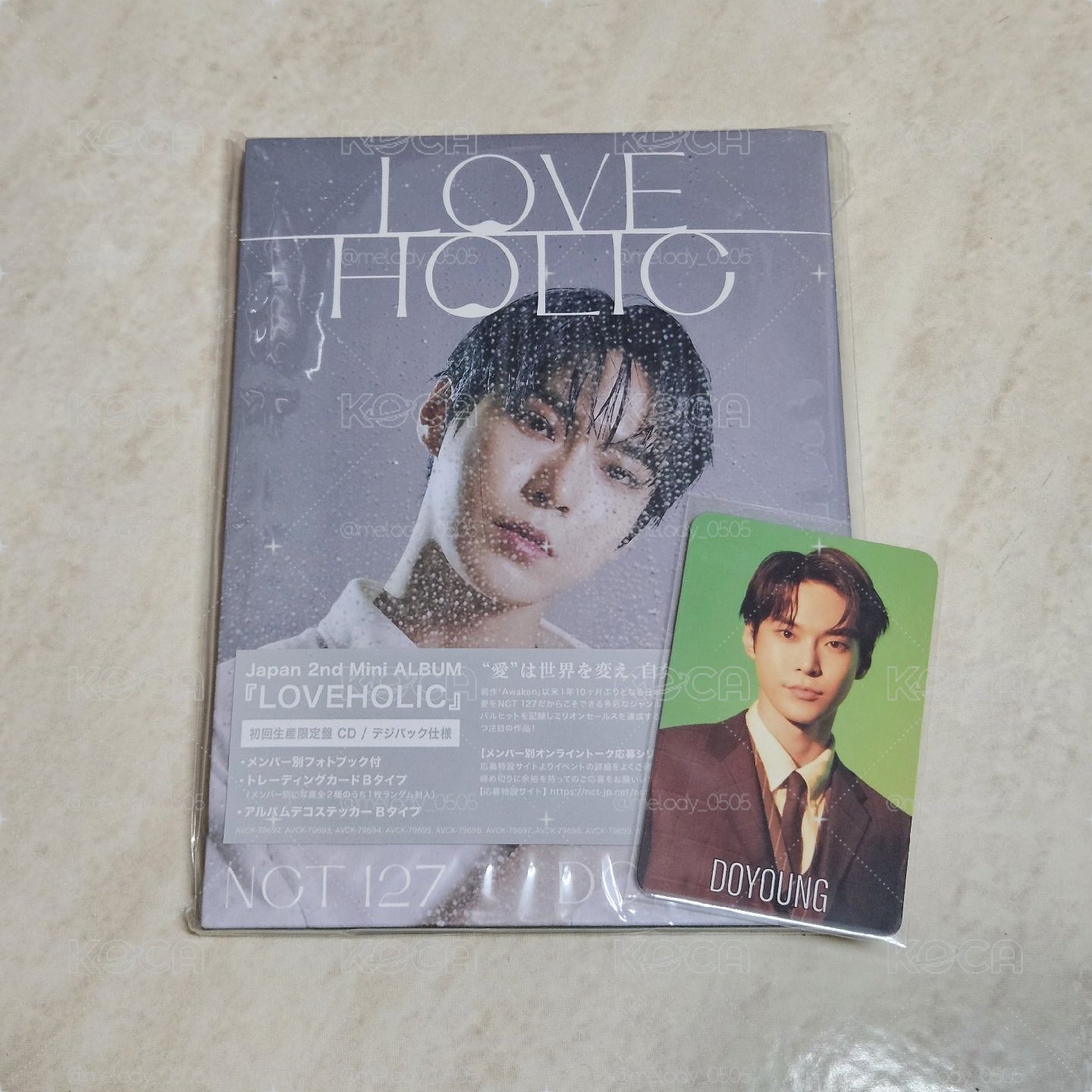 NCT127 Loveholic 日專單封 道英