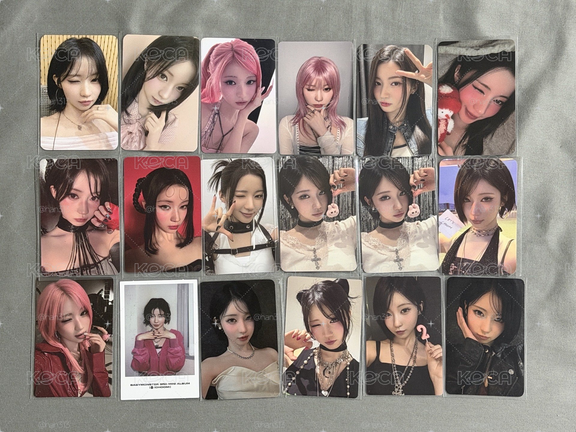 出清 BABYMONSTER ASA 小卡